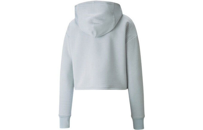 (WMNS) Bluza z kapturem do biegania i jogi, sportowa, szara