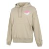 (WMNS) Bluza z kapturem Downtown Graphic, oddychająca, z nadrukiem liter, z długim rękawem, w kolorze khaki