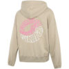 (WMNS) Bluza z kapturem Downtown Graphic, oddychająca, z nadrukiem liter, z długim rękawem, w kolorze khaki