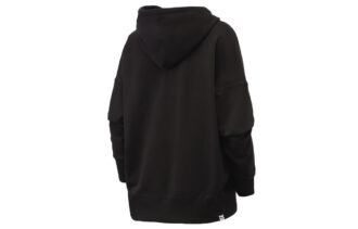 (WMNS) Bluza z kapturem Downtown Graphic w kolorze czarno-niebieskim i różowym