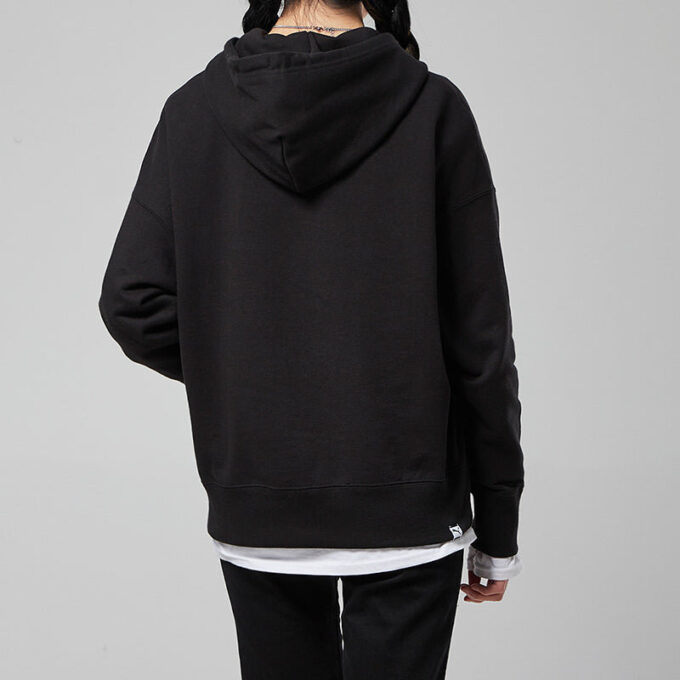 (WMNS) Bluza z kapturem Downtown Graphic w kolorze czarno-niebieskim i różowym