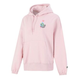 (WMNS) Bluza z kapturem Downtown Graphic w kolorze różowym