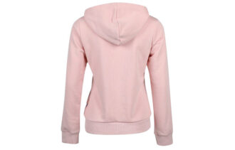 (WMNS) Bluza z kapturem Essentials Logo „Różowo-biała”