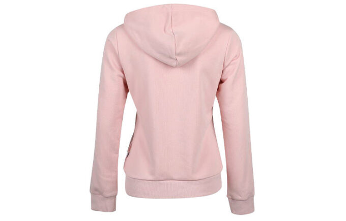 (WMNS) Bluza z kapturem Essentials Logo „Różowo-biała”