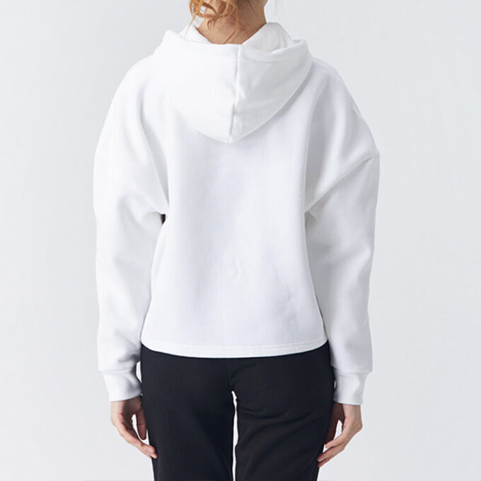(WMNS) Bluza z kapturem Metallic Nights „Białe złoto”