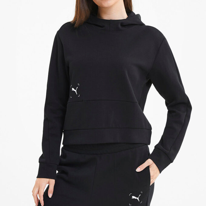 (WMNS) Bluza z kapturem Nu-Tility „Czarno-biała”