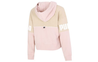 (WMNS) Bluza z kapturem Power Colorblock w kolorze różowym