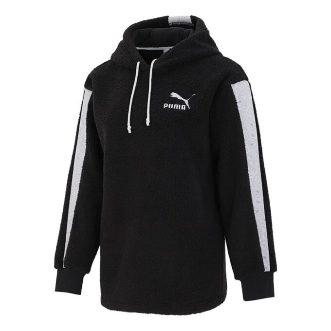 (WMNS) Bluza z kapturem Sherpa „Czarno-biała”