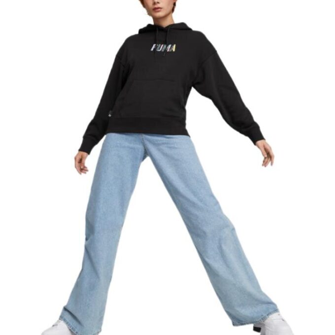(WMNS) Bluza z kapturem SWxP Graphic „Czarna”