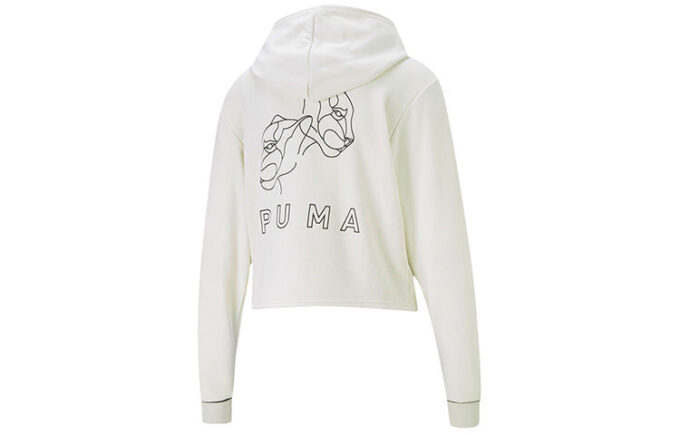 (WMNS) Bluza z kapturem w stylu Cat „Biało-czarna”