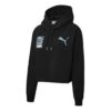 (WMNS) Bluza z kapturem z logo Claw Pack „Czarno-niebiesko-biała”
