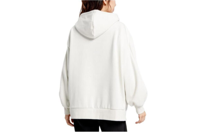 (WMNS) Bluza z kapturem z logo w kolorze białym