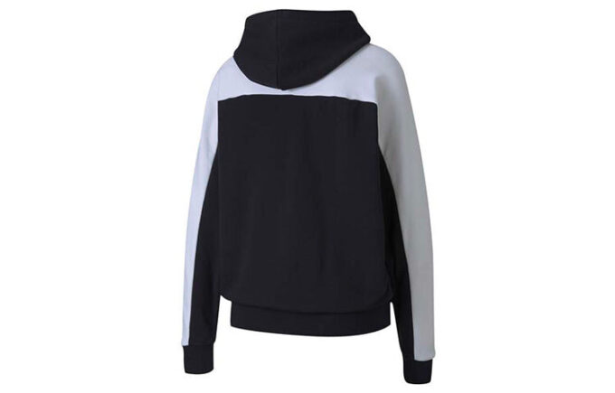 (WMNS) Bluza z kapturem z małym logo „Czarno-biały”
