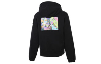 (WMNS) Bluza z kapturem z nadrukiem Downtown w kolorze czarnym