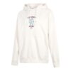 (WMNS) Bluza z kapturem z nadrukiem w dużym rozmiarze „Biała”