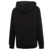 (WMNS) Bluza z kapturem z nadrukiem w dużym rozmiarze „Czarna”