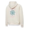 (WMNS) Bluza z kapturem z nadrukiem warstwowym, imitacja, biała