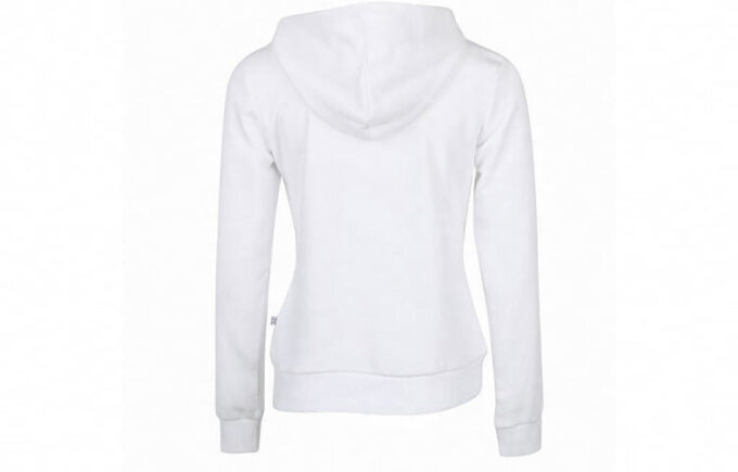 (WMNS) Bluza z kapturem z polaru Amplified w kolorze biało-czarnym