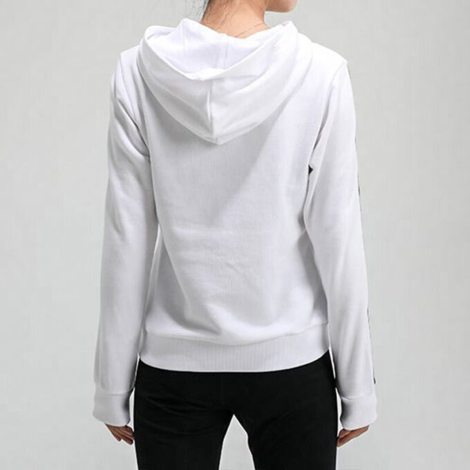 (WMNS) Bluza z kapturem z polaru Amplified w kolorze biało-czarnym