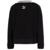 (WMNS) Bluza z logo i dekoltem w serek „Czarna”
