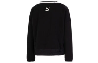 (WMNS) Bluza z logo i dekoltem w serek „Czarna” (WMNS) Bluza z logo i dekoltem w serek „Czarna”