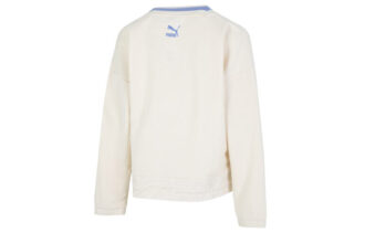 (WMNS) Bluza z logo i dekoltem w serek w kolorze białym (WMNS) Bluza z logo i dekoltem w serek w kolorze białym