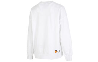 (WMNS) Bluza z okrągłym dekoltem i bufiastymi rękawami FF w kolorze białym (WMNS) Bluza z okrągłym dekoltem i bufiastymi rękawami FF w kolorze białym