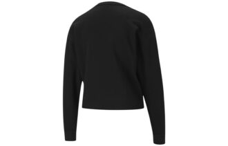 (WMNS) Bluza z okrągłym dekoltem i logo w stylu czarnym (WMNS) Bluza z okrągłym dekoltem i logo w stylu czarnym