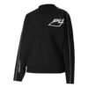 (WMNS) Bluza z okrągłym dekoltem i nadrukiem logo Evide w kolorze czarnym