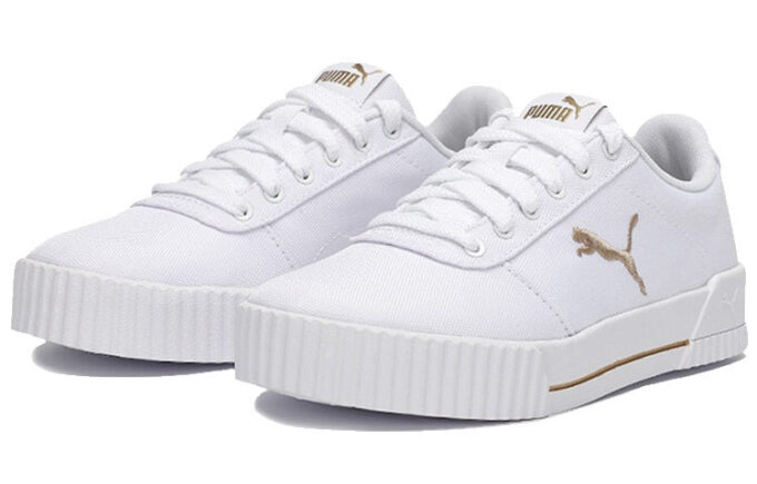 (WMNS) Buty Carina Summer Cat Leisure Board Shoes White/Golden