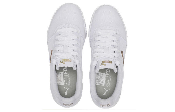 (WMNS) Buty Carina Summer Cat Leisure Board Shoes White/Golden