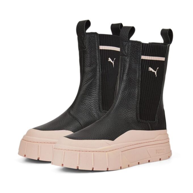 (WMNS) Buty Chelsea Mayze Stack „Black Rose Quartz”