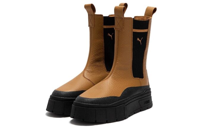 (WMNS) Buty Chelsea Mayze Stack w kolorze Desert Tan