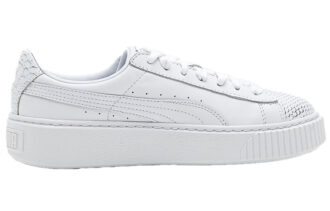 (WMNS) Buty deskorolkowe Basket Platform Ocean Leisure w kolorze białym