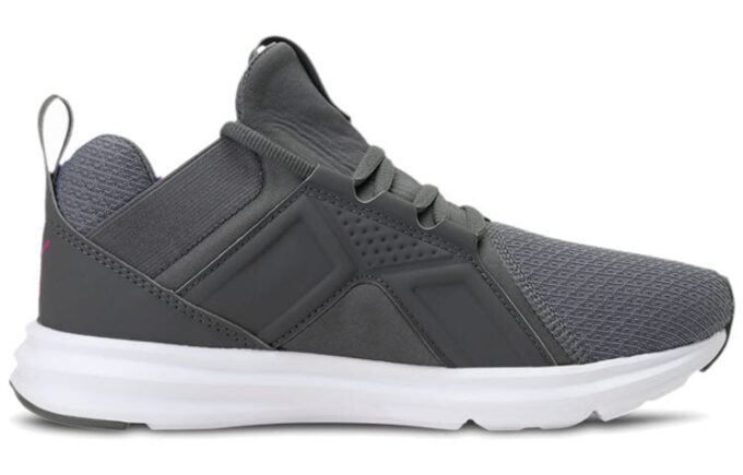 (WMNS) Buty do biegania Enzo Wn GS Szaro-Czerwone