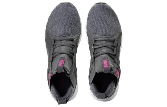 (WMNS) Buty do biegania Enzo Wn GS Szaro-Czerwone