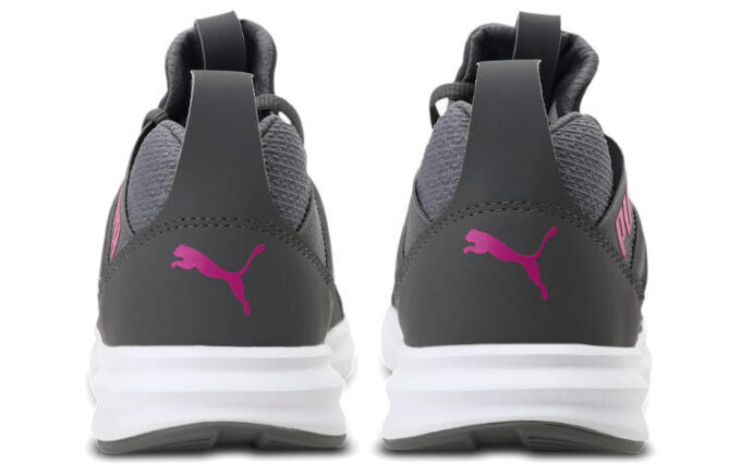 (WMNS) Buty do biegania Enzo Wn GS Szaro-Czerwone