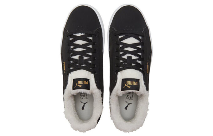 (WMNS) Buty do skateboardingu Jada Teddy Ws z polarową podszewką, czarne