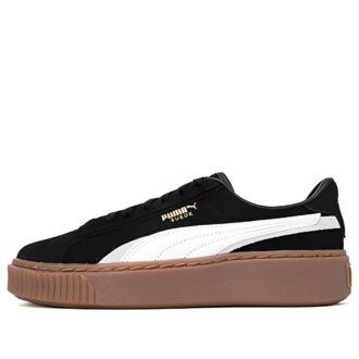(WMNS) Buty do skateboardingu na platformie „Czarno-biało-brązowe”
