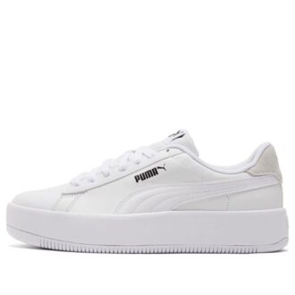 (WMNS) Buty Lily Platform Leather w kolorze białym
