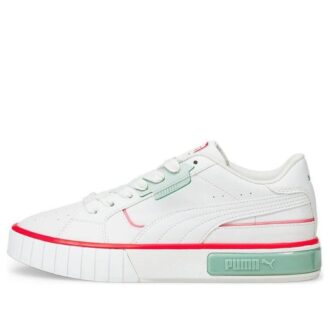 (WMNS) Buty na platformie Cali Star Lights w kolorze białym/zielonym/pomarańczowym