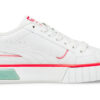 (WMNS) Buty na platformie Cali Star Lights w kolorze białym/zielonym/pomarańczowym