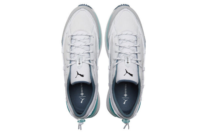 (WMNS) Buty sportowe, codzienne, szaro-niebieskie