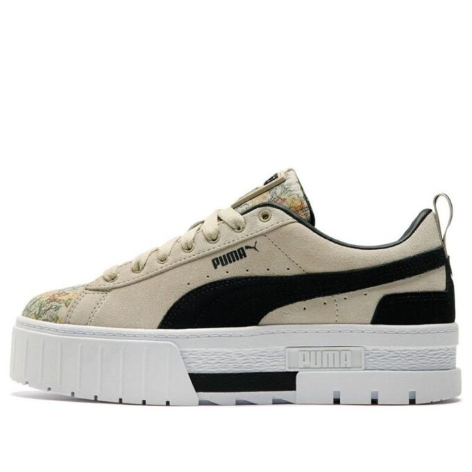 (WMNS) Buty sportowe Mayze Botanics w kolorze kremowym