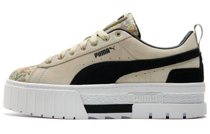 (WMNS) Buty sportowe Mayze Botanics w kolorze kremowym