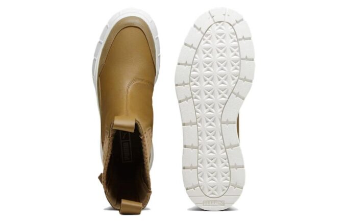(WMNS) Buty zimowe Mayze Stack Chelsea w kolorze czekoladowym