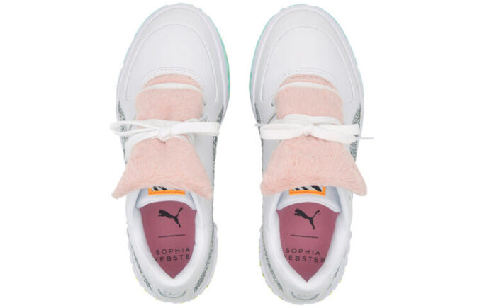 (WMNS) Cali Fur x Sophia Webster „White Pink”