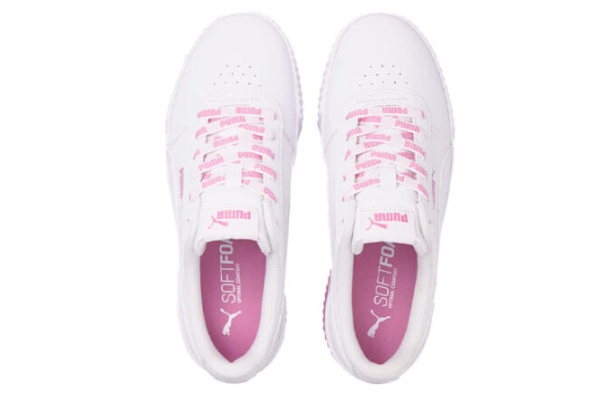 (WMNS) Carina Logomania Kadin Sneakersy Białe/Czerwone/Różowe