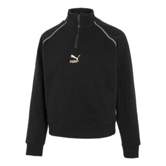(WMNS) Das Cc Graphic Half-Zip Crew „Black” (WMNS) Das Cc Graphic Half-Zip Crew „Black”