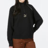 (WMNS) Das Cc Graphic Half-Zip Crew „Black”